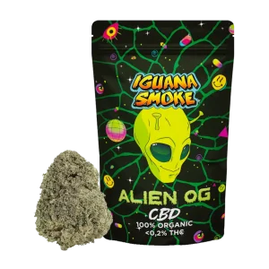 Flor de CBD Alien OG