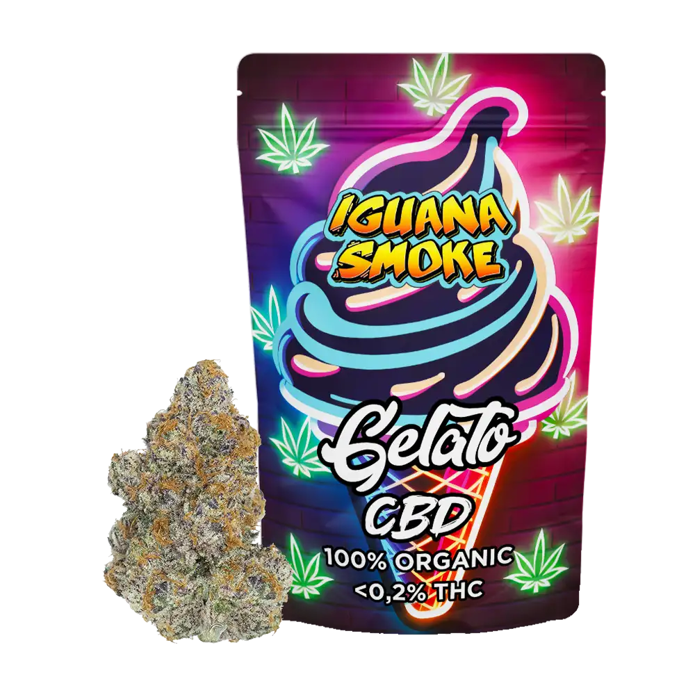 Flor de CBD Gelato Flor de CBD Gelato