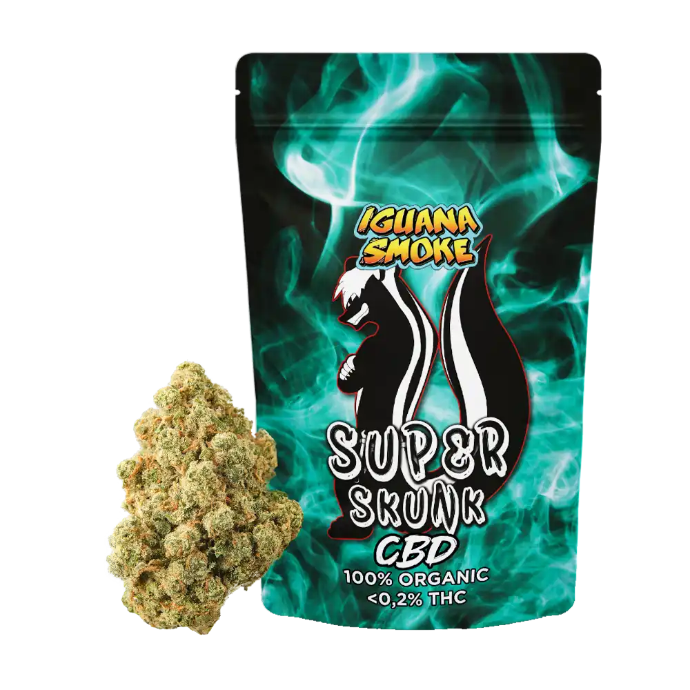 Flor de CBD Super Skunk Flor de CBD Super Skunk