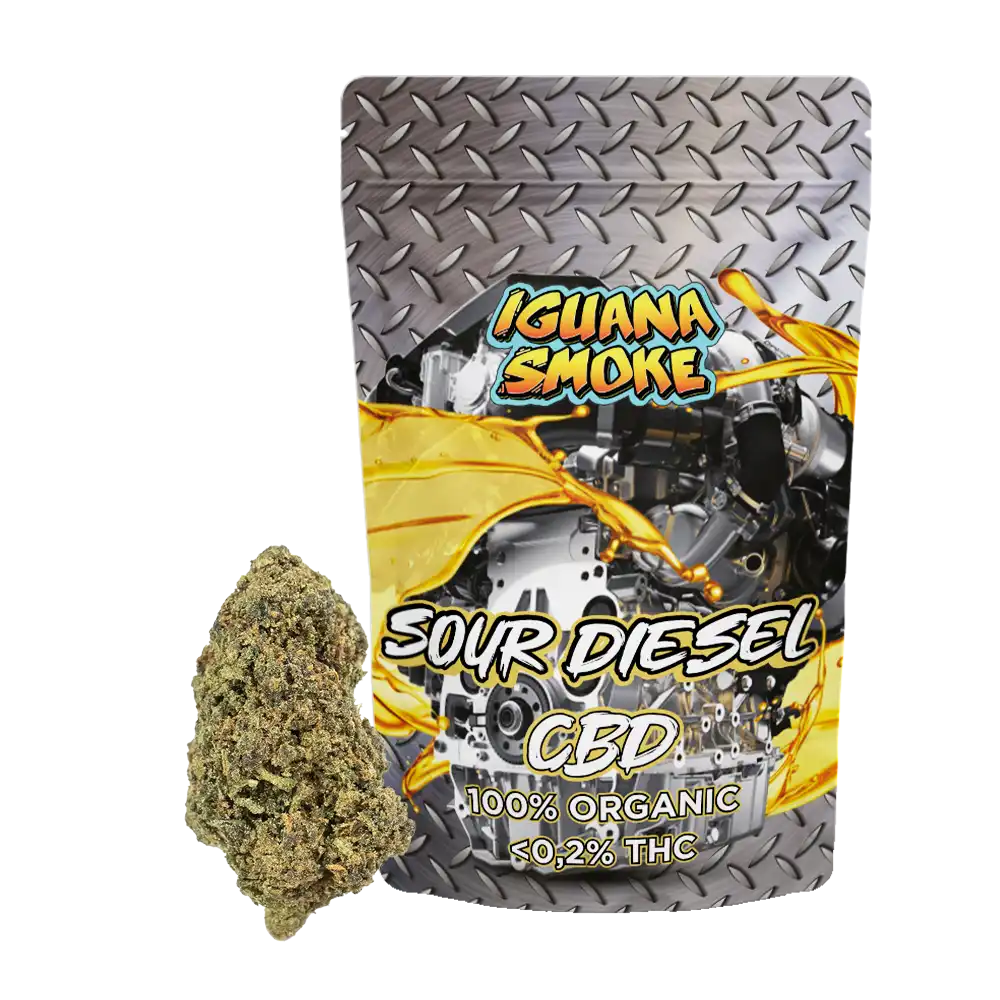 Flor de CBD Sour Diesel Flor de CBD Sour Diesel